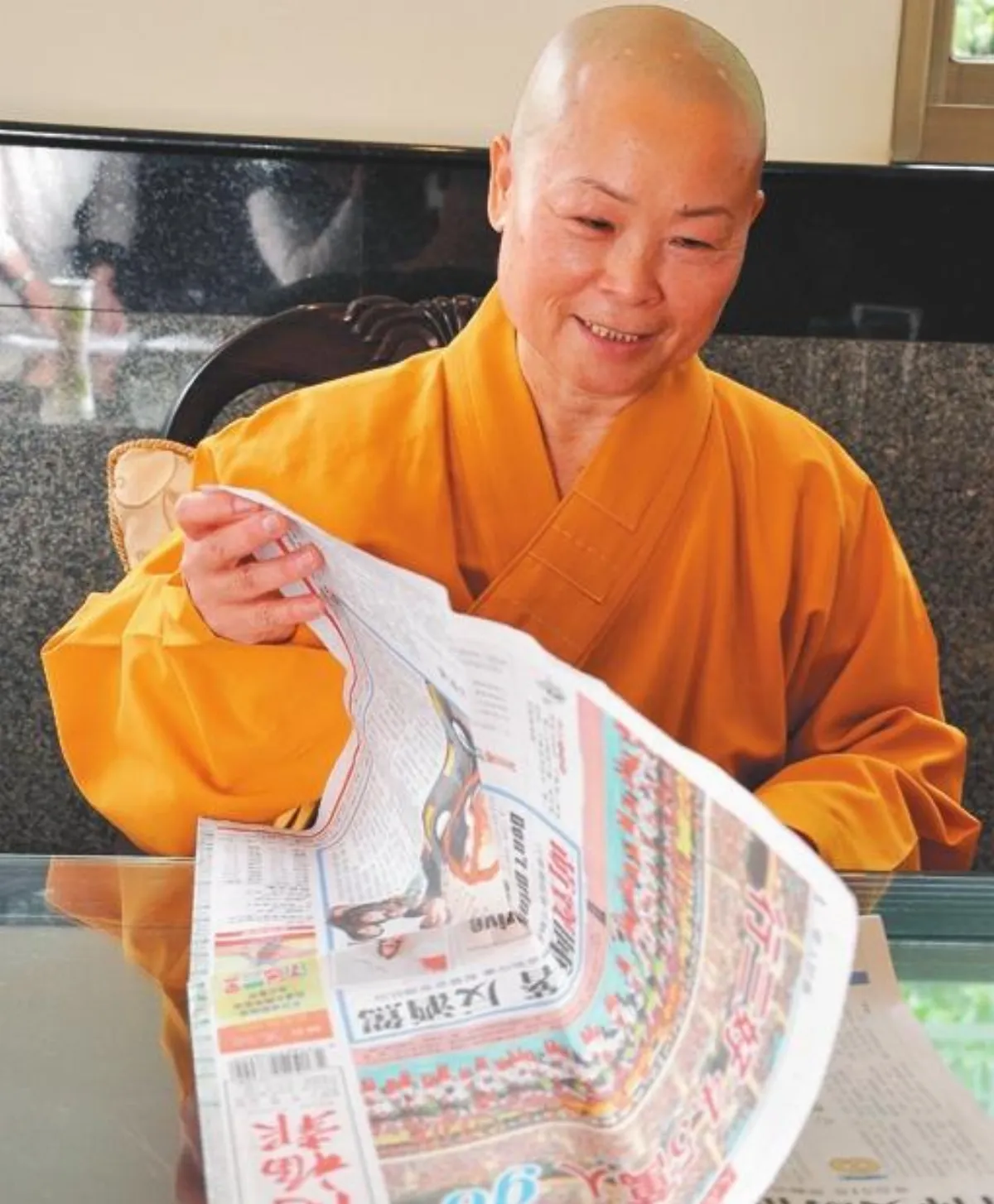 我讀《人間福報》 資訊同步 具教育意義