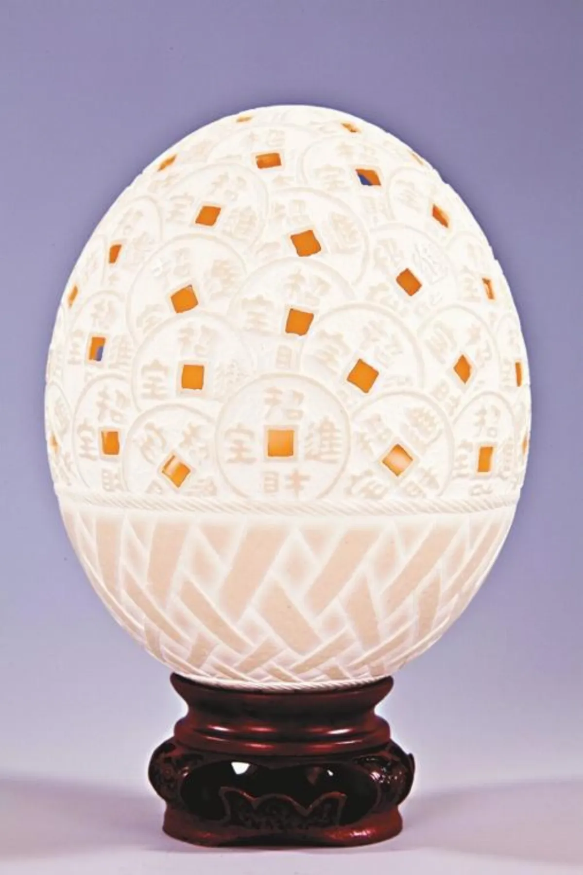 【見微知著‧蛋雕藝術展】招財進寶