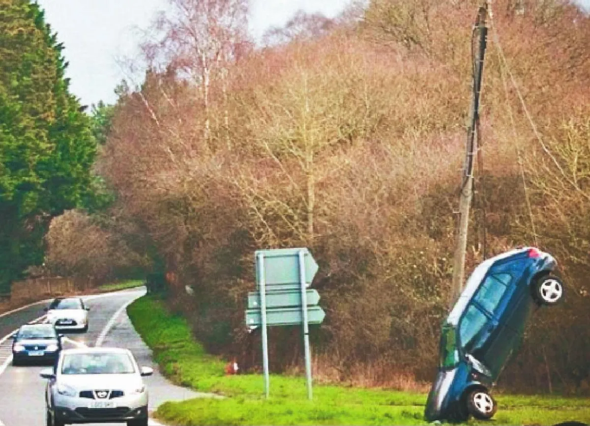 小車倒栽蔥