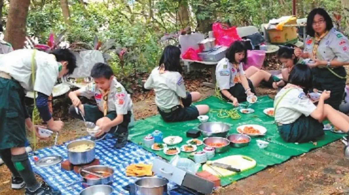 充實野營技能大慈童軍春訓