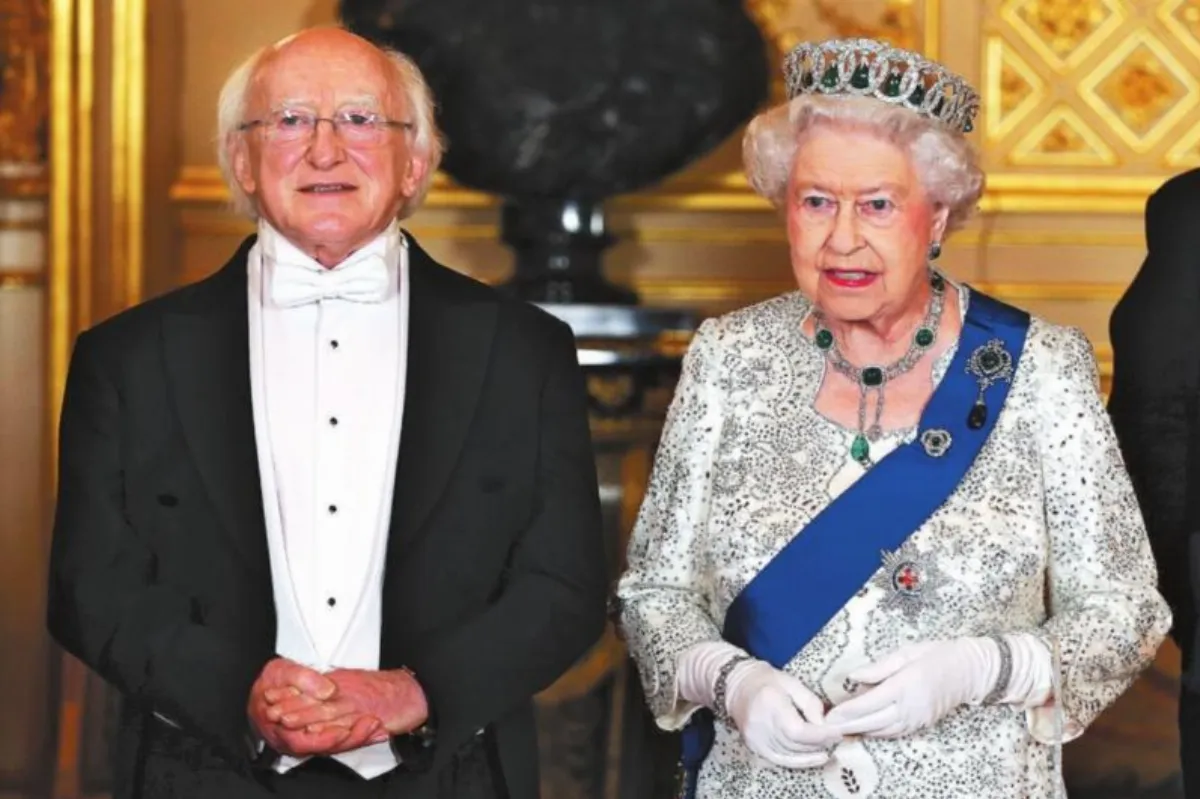 歷史時刻！ 愛爾蘭總統訪英