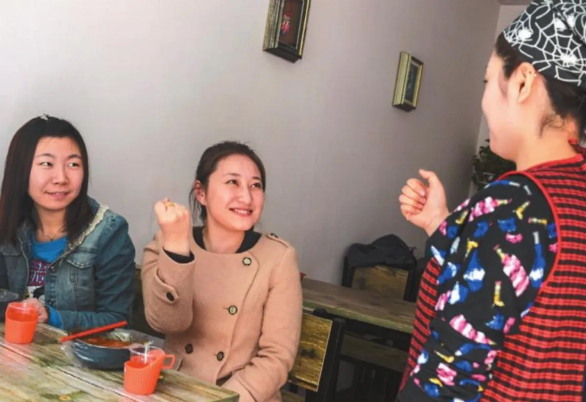 無聲玫瑰 聾啞人賣涼皮