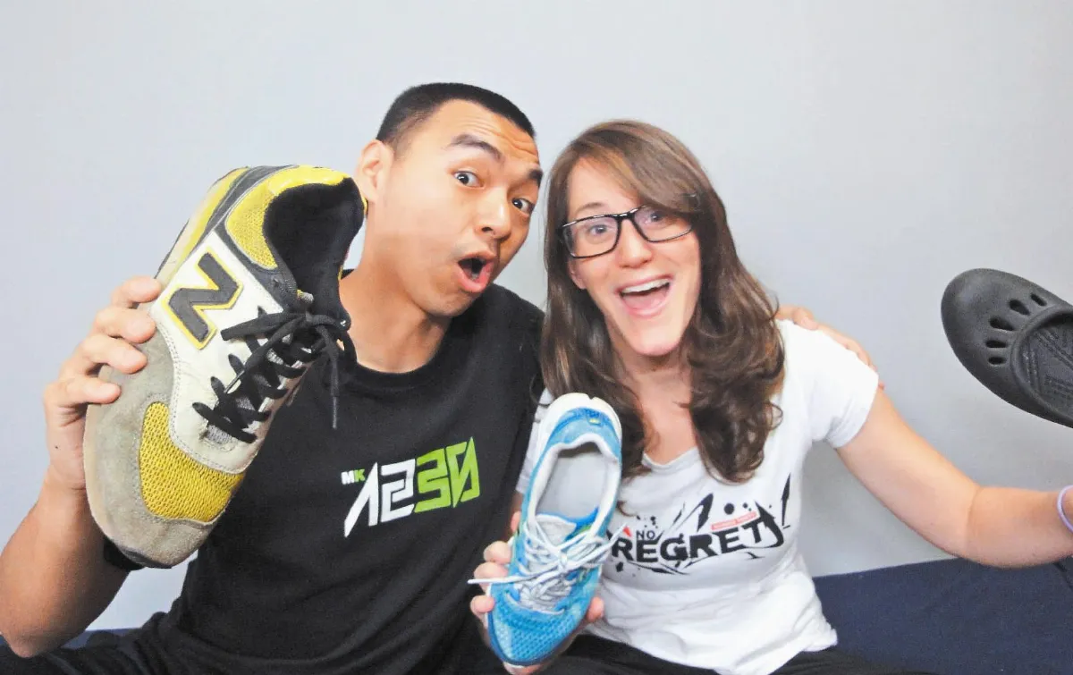 27歲楊右任募舊鞋 肯亞救命