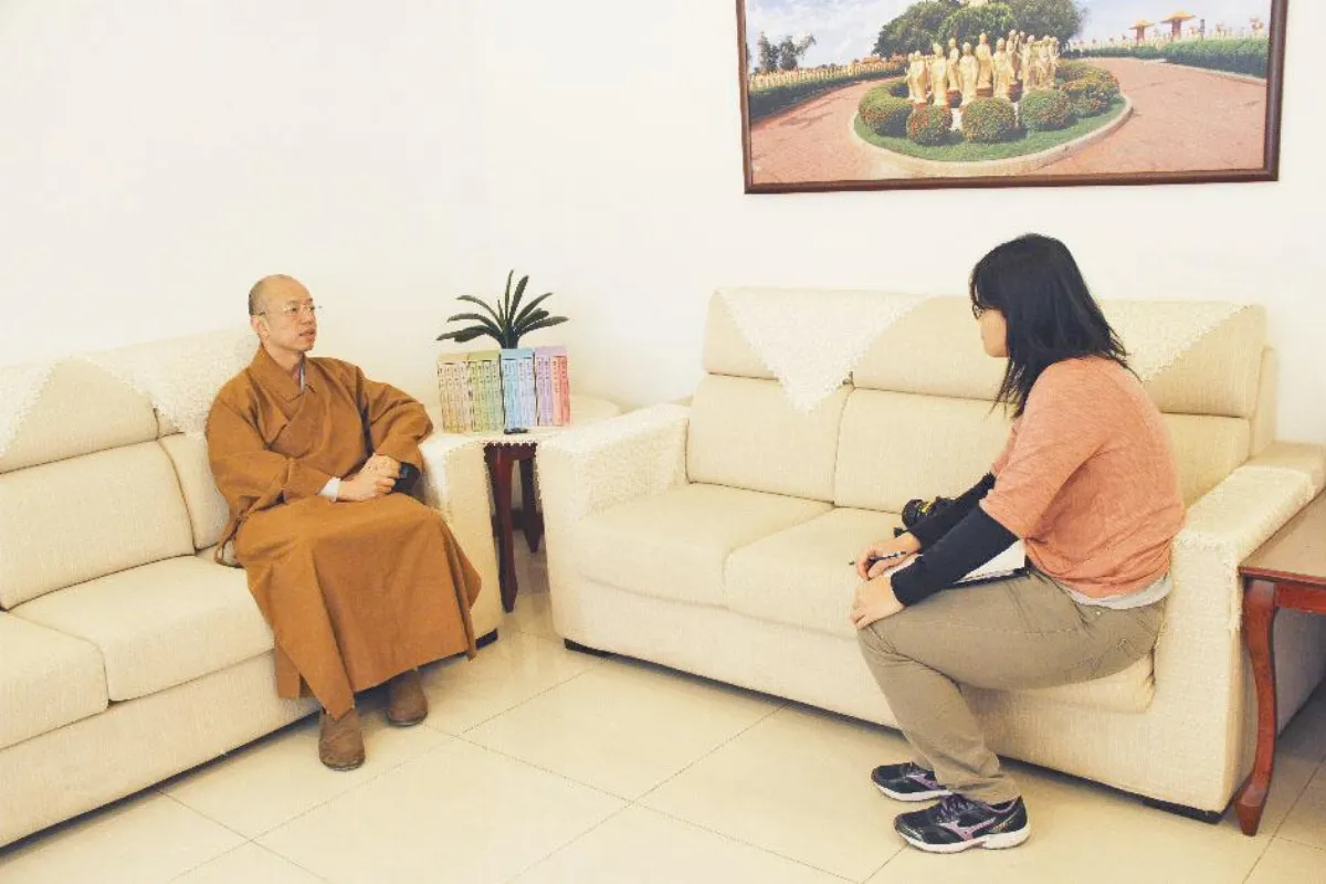 慧寬法師：兩岸義工因素食和合