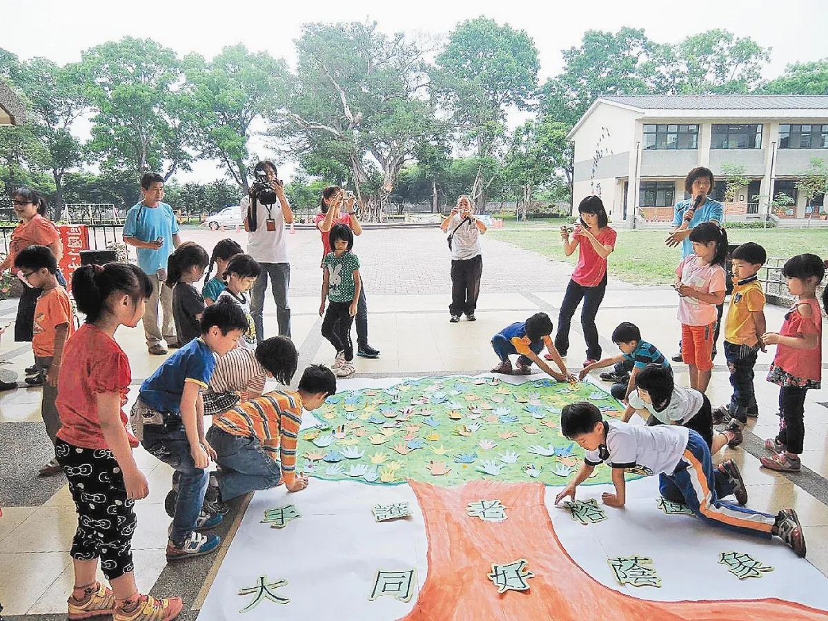 守護榕樹爺爺 大同師生祈福