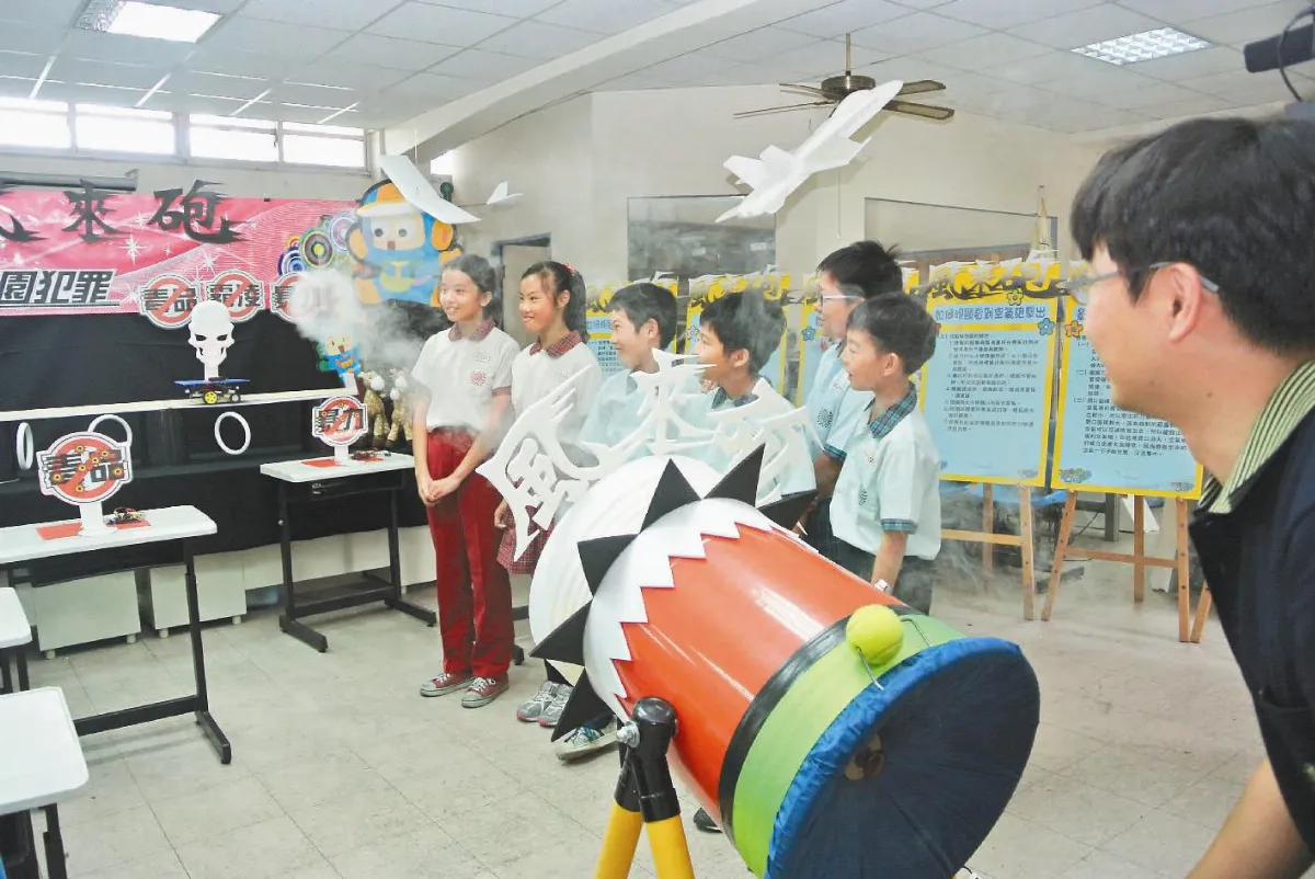 環保又好玩 富春風來砲 台中科遊會奪冠