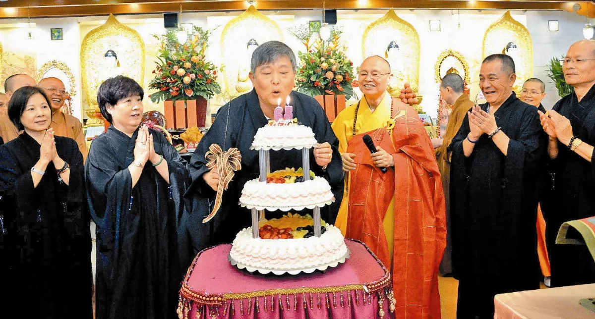 賴維正居士壽辰 發願護法衛教