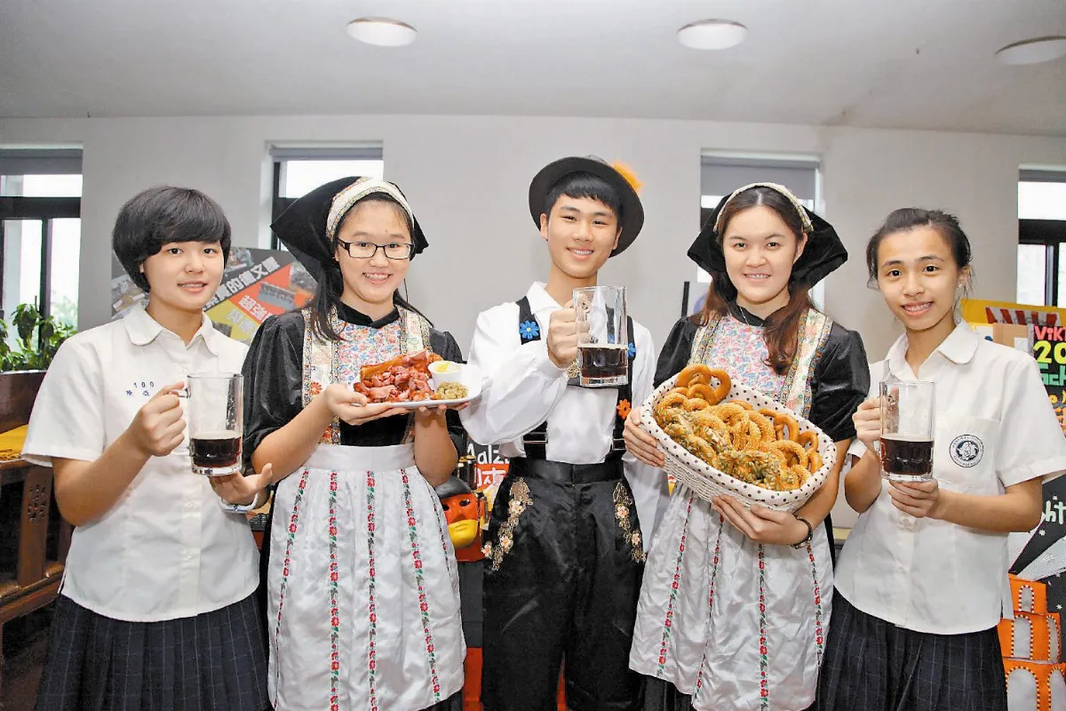 大園高中上體育 開口就說ABC