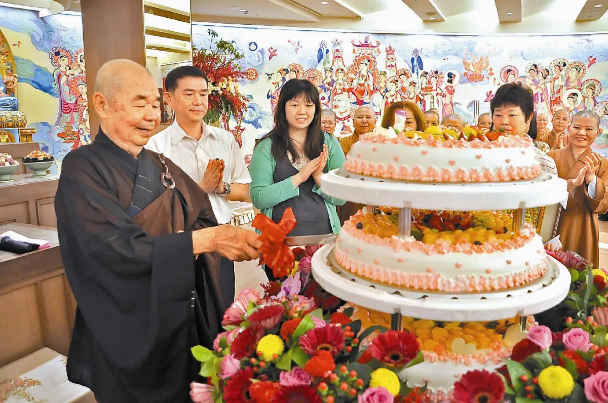 祝賀80嵩壽 台北道場同慶