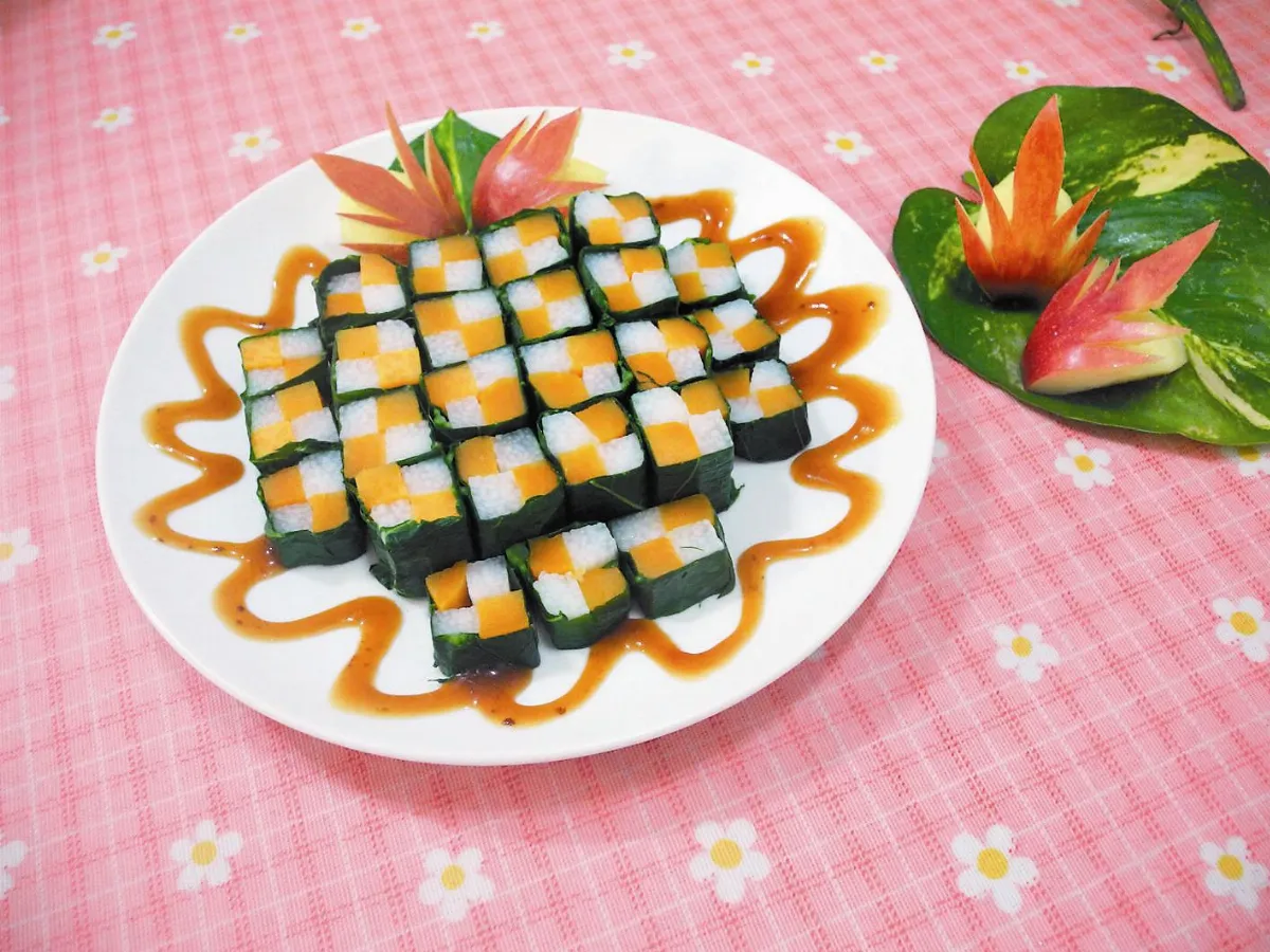 醍醐味 芥蘭山藥薯捲