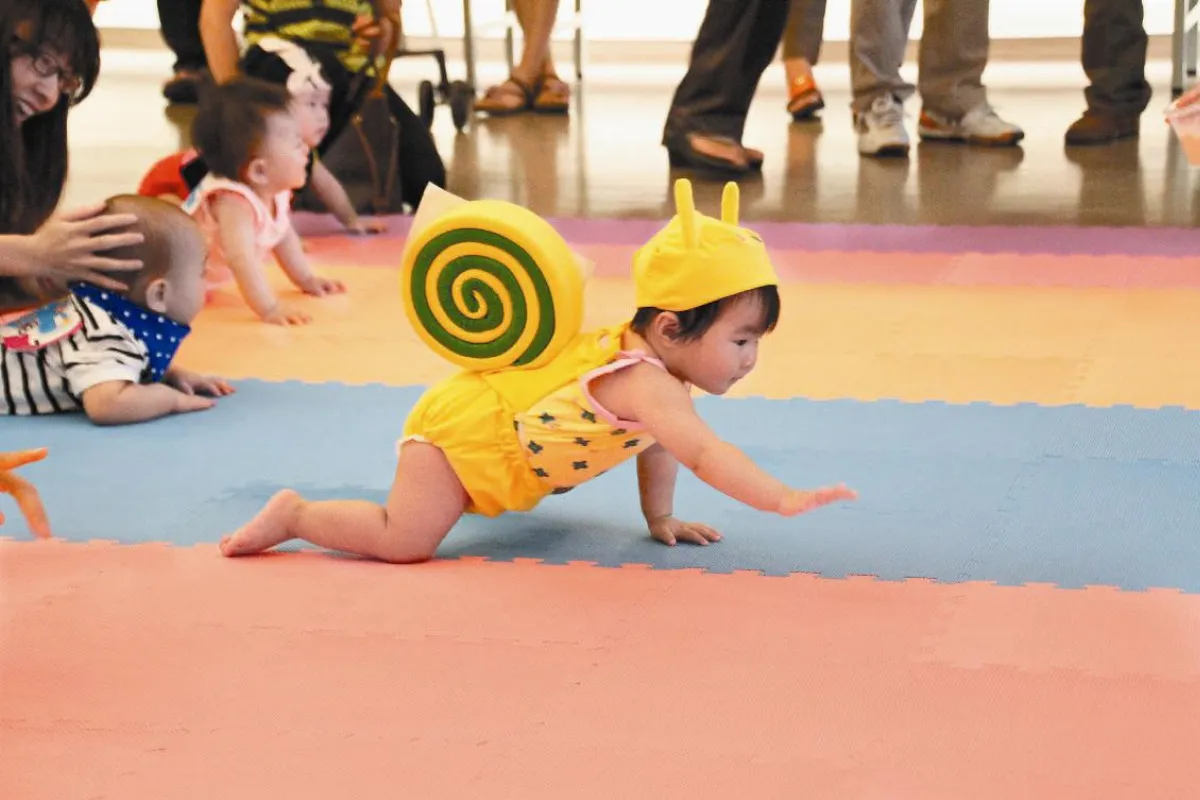 寶寶抓周爬行 肌力心肺功能大增