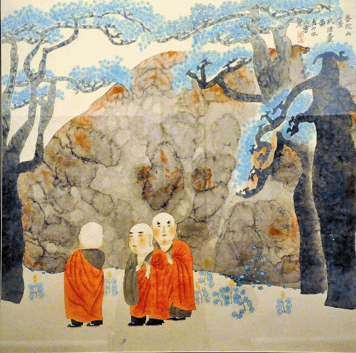 佛畫隱身24年 石桂崇珍藏重現