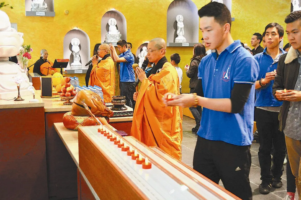 為考生祈福 法準碩士信心倍增