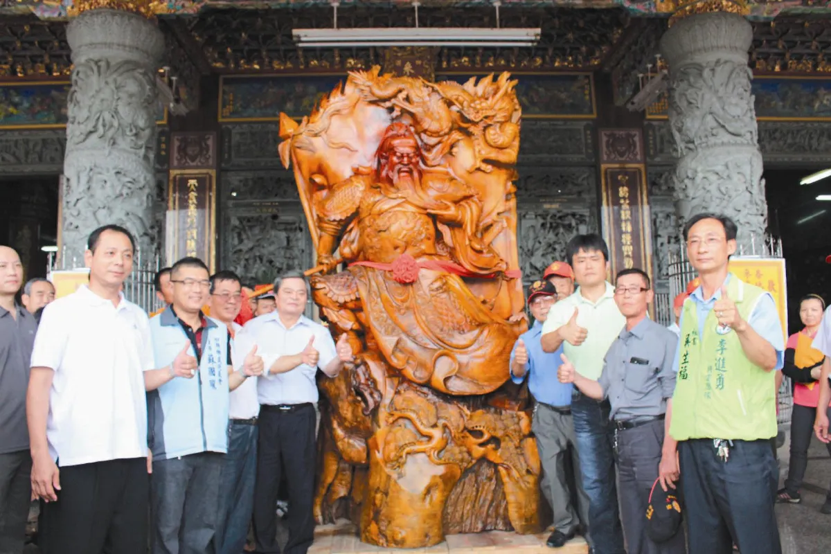 夢感結善緣 神像贈廟宇