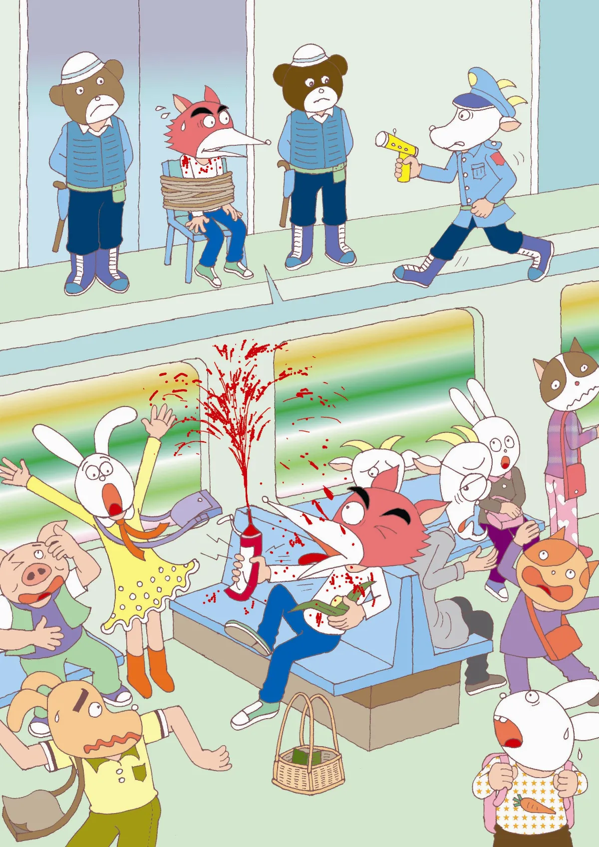 童話果菜園 捷運上的凶殺事件