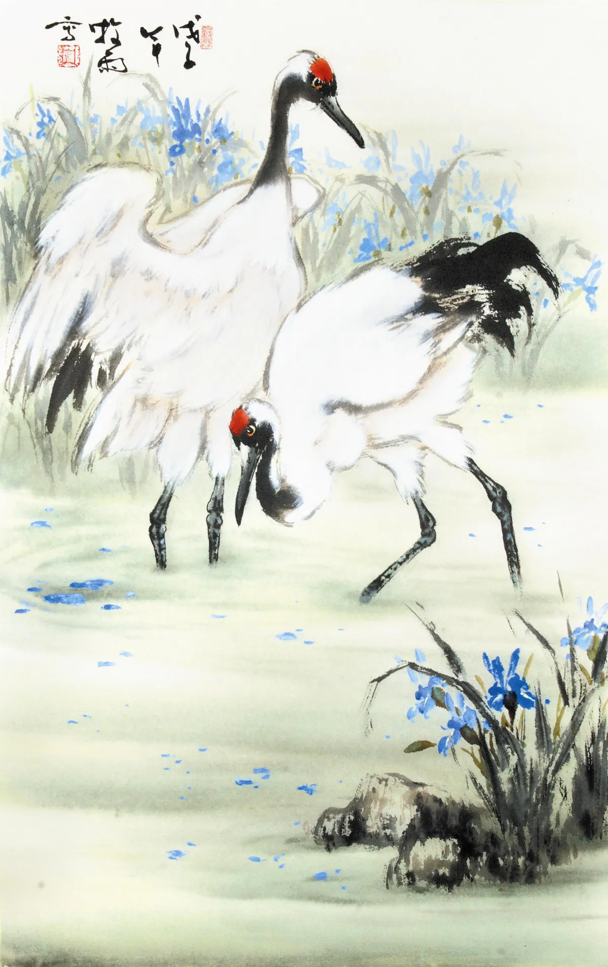 【遊藝筆記】孤標直好和松畫─說鶴（下）