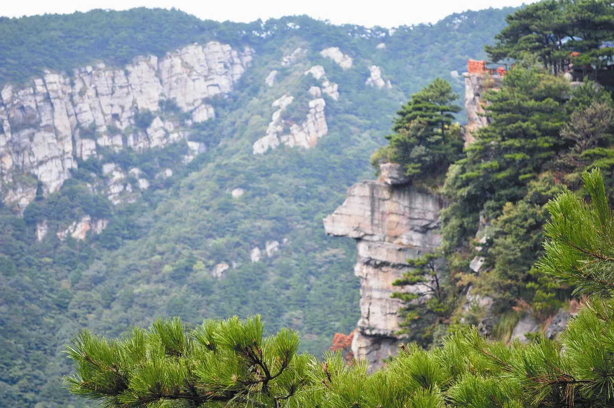 旅行的風景 廬山錦繡谷的巨人像