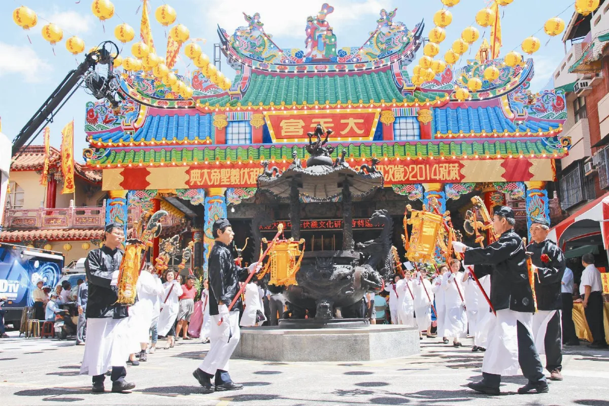 伏羲聖像贈台 兩岸嘉市共祭