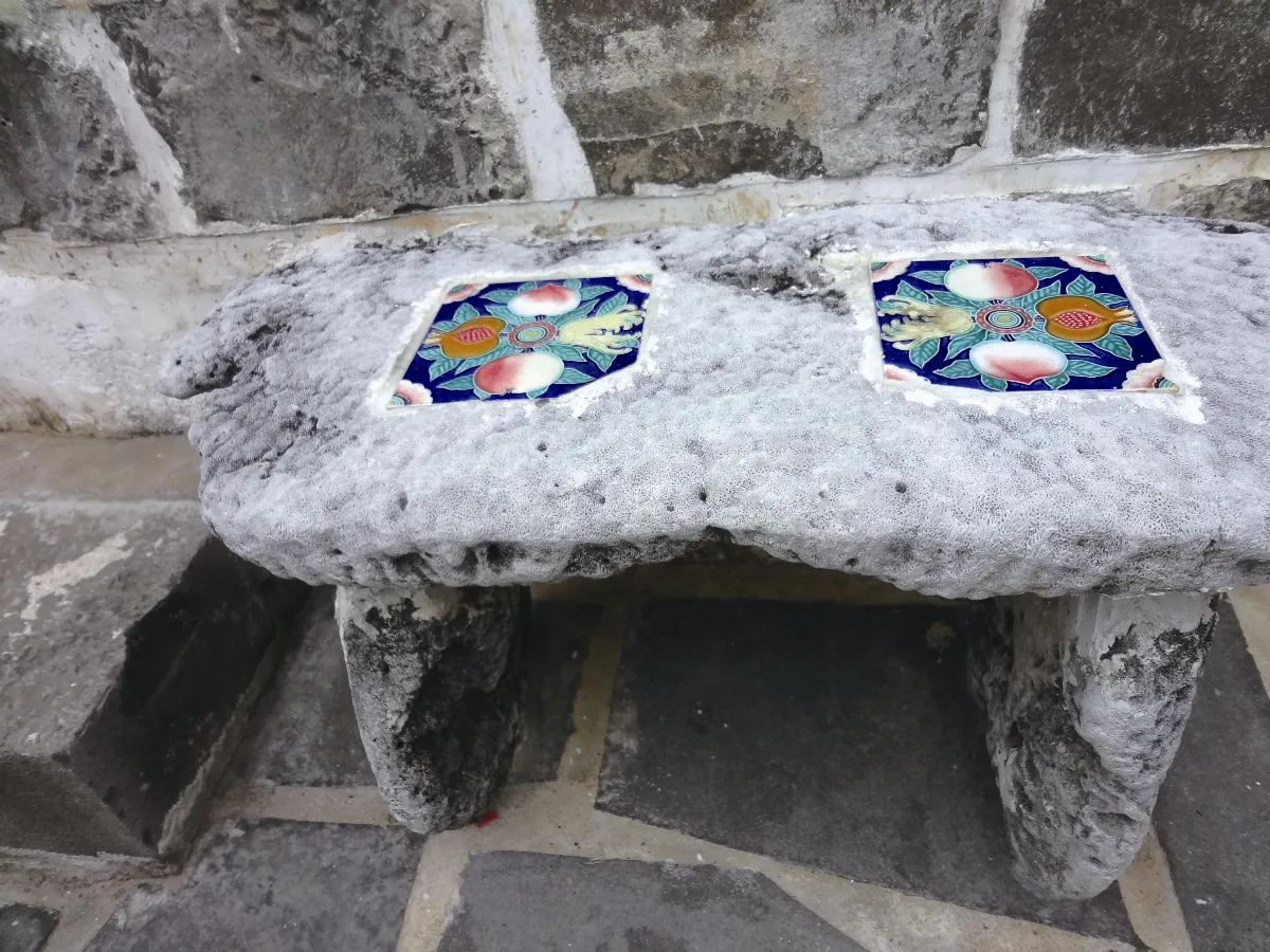 旅行的風景 走累了，休息一下