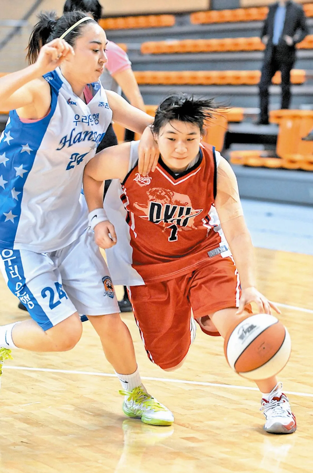 南韓大學籃聯隊 集7校英雌