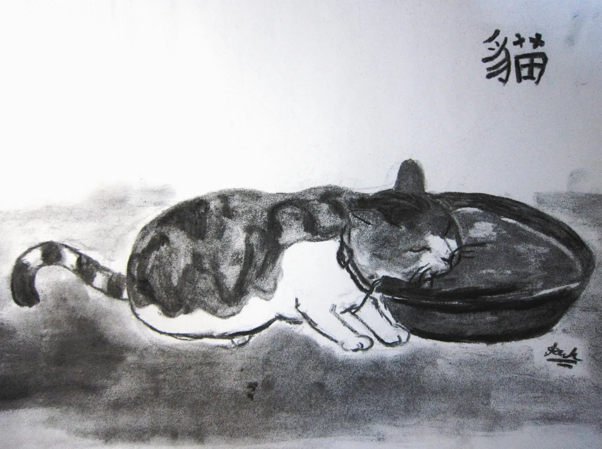 快樂塗鴉簿 貓