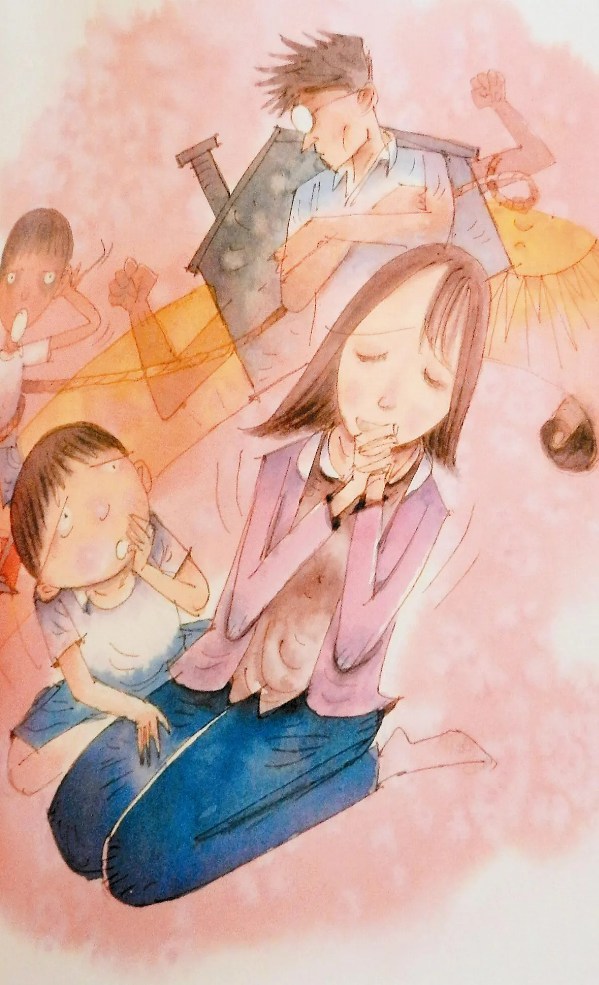 繪本說家暴 真的愛家人 就要改變自己