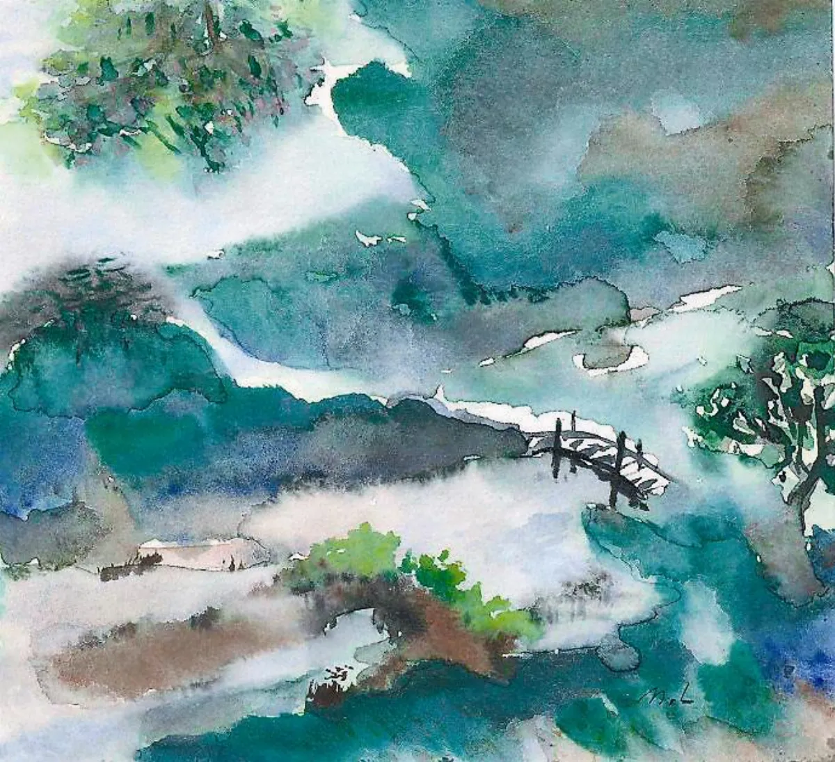 在匆匆一瞥間