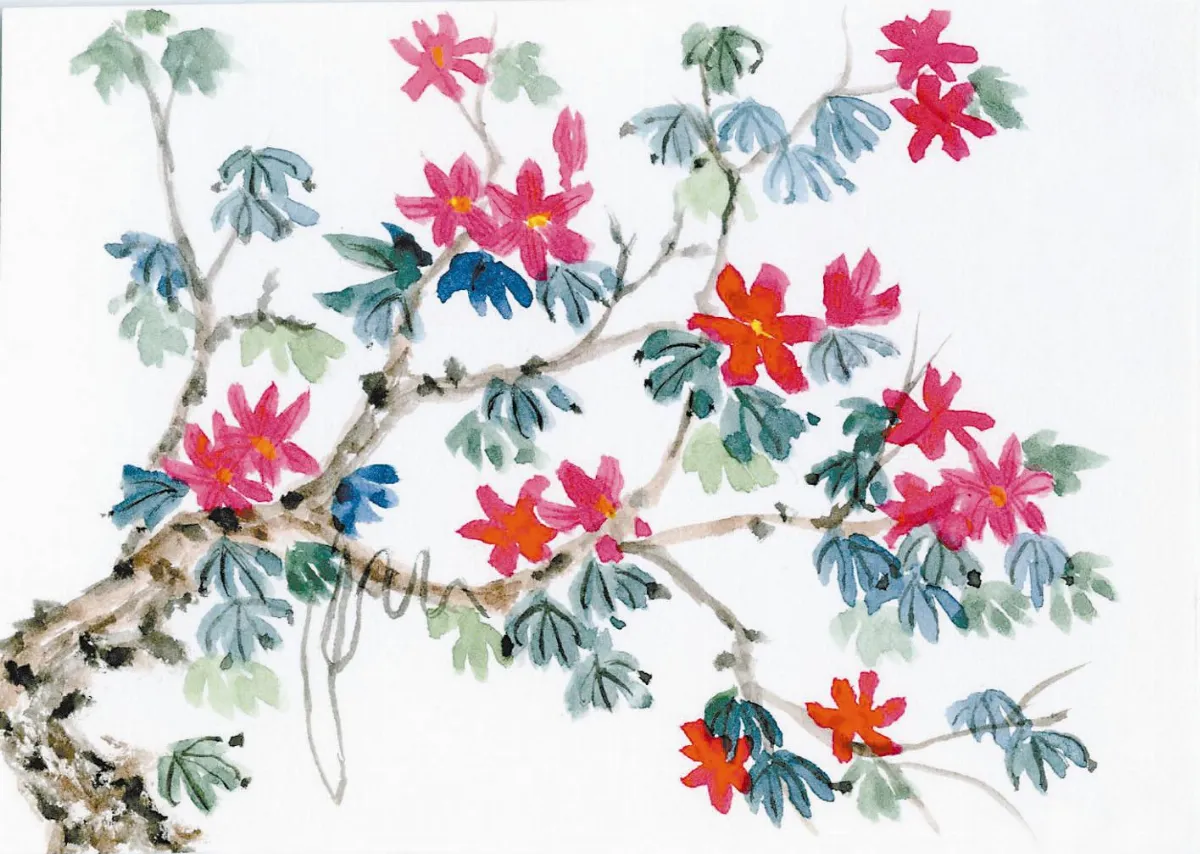 星雲說偈 榮與枯