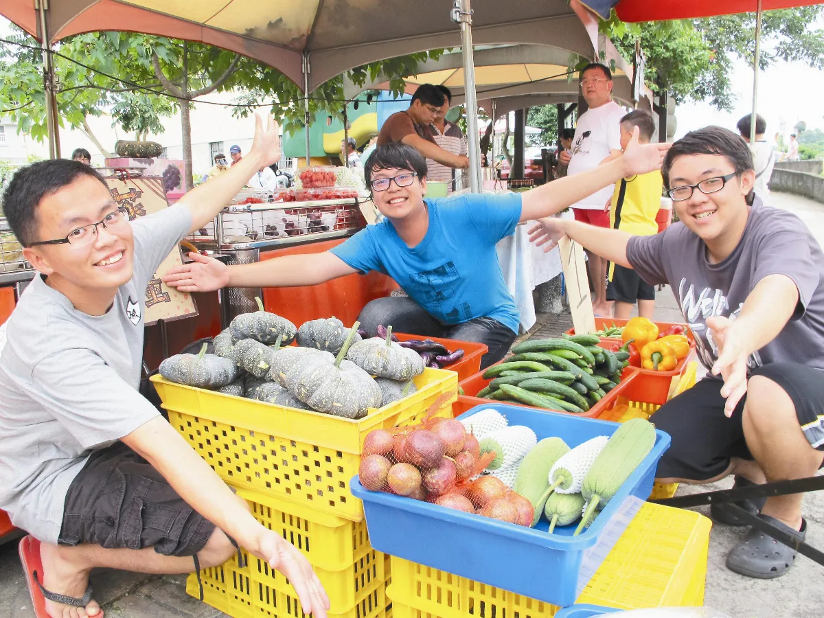 地產地銷農夫市集 民眾買的安心