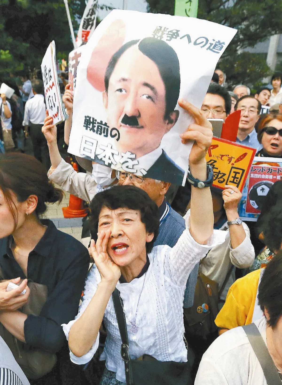 日集體自衛權解禁 安倍勝利！