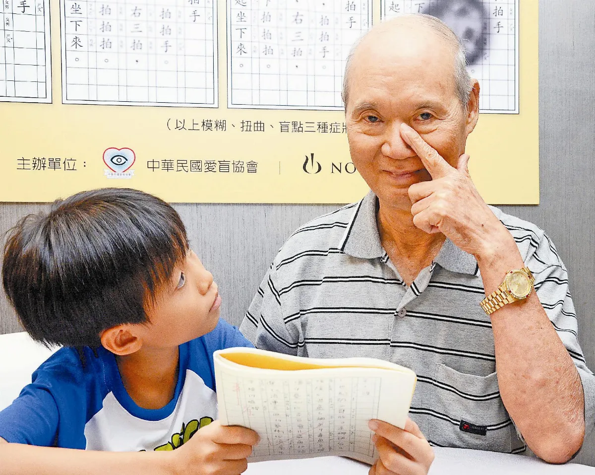防黃斑部病變 方格物隨手測