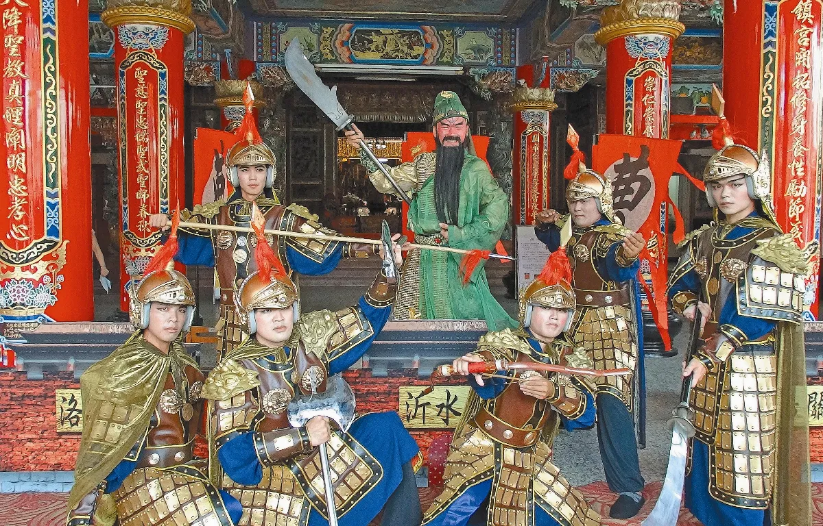 嘉邑鎮天宮50周年慶 武聖關公武舞劇 周六首演