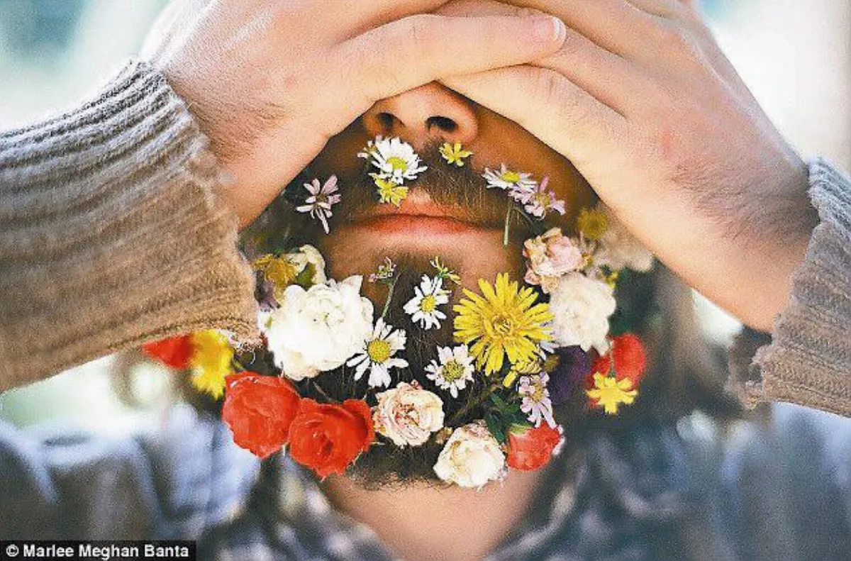 花美男 鬍子新時尚