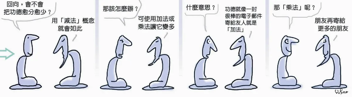 參禪參纏 功德哪兒去了？