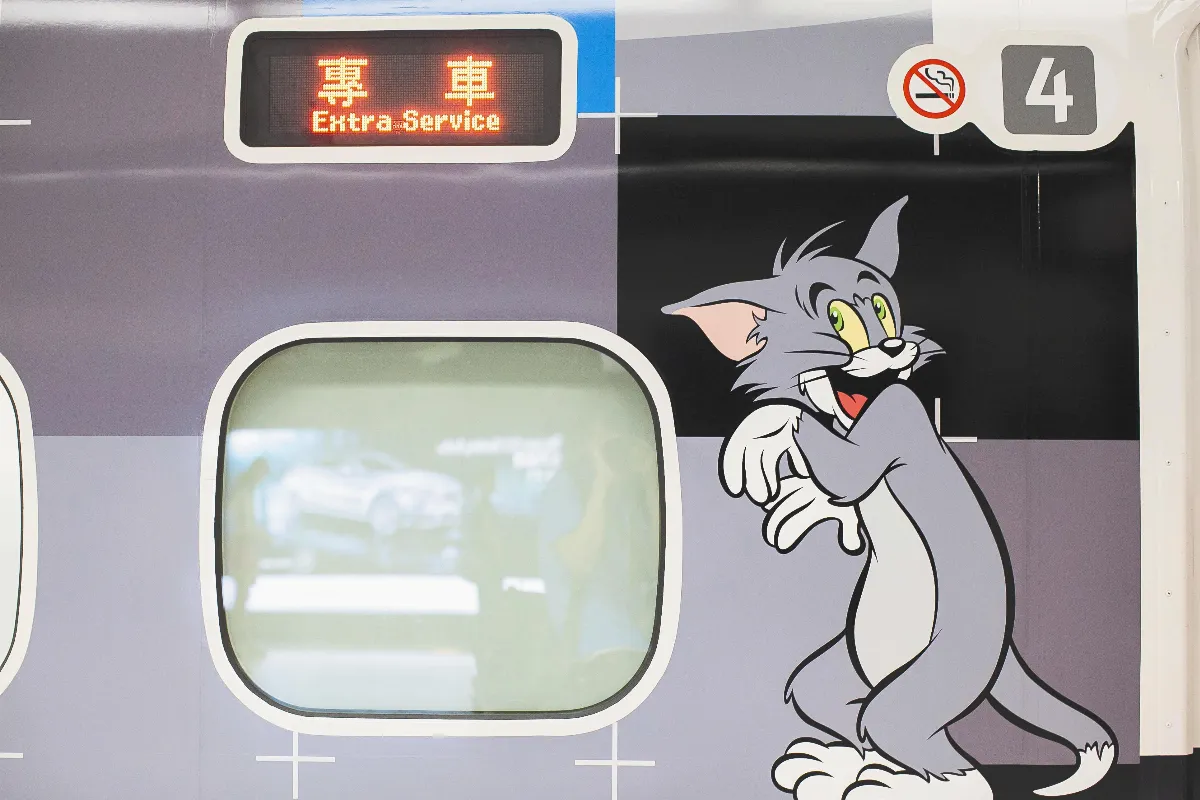 卡通列車 走紅國際