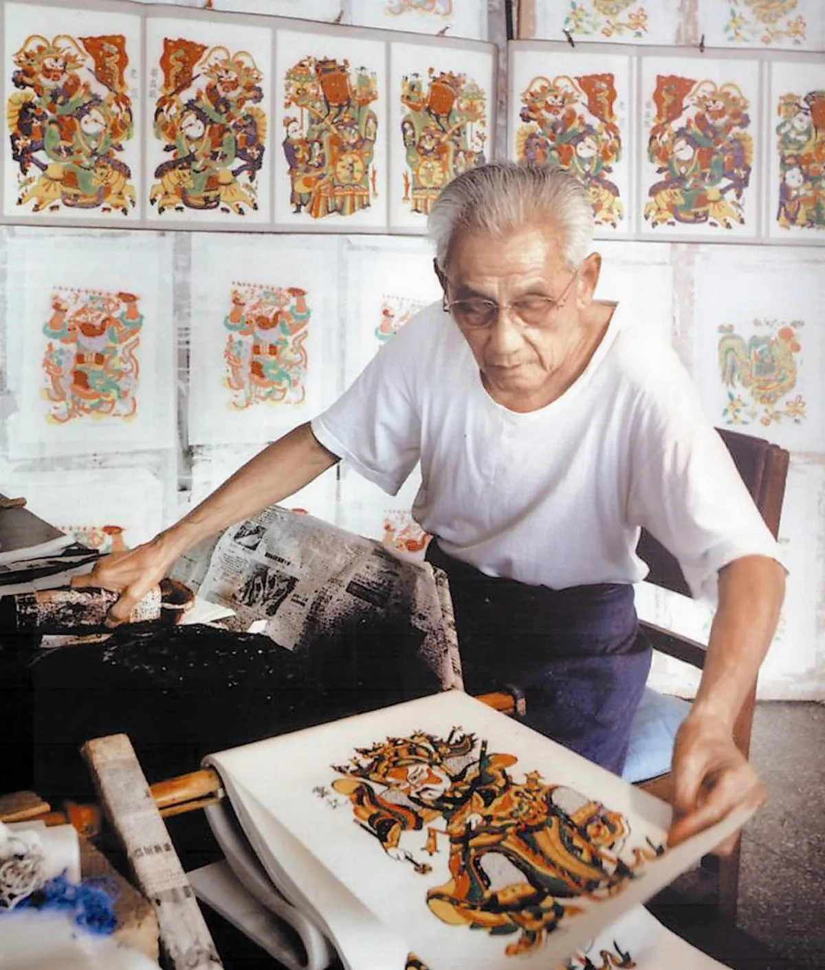 【河南省非物質文化遺產展】 民俗藝術 朱仙鎮木版年畫