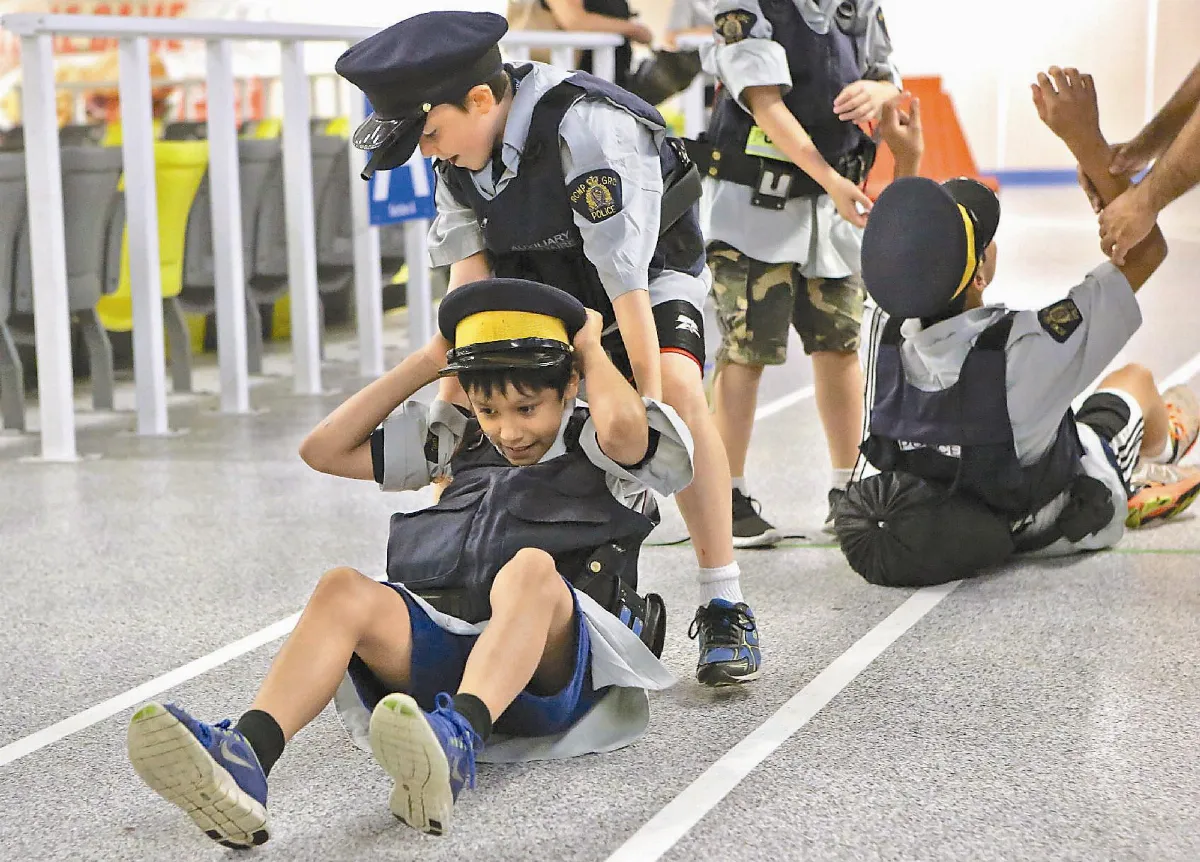 警察特訓營 小學生體驗