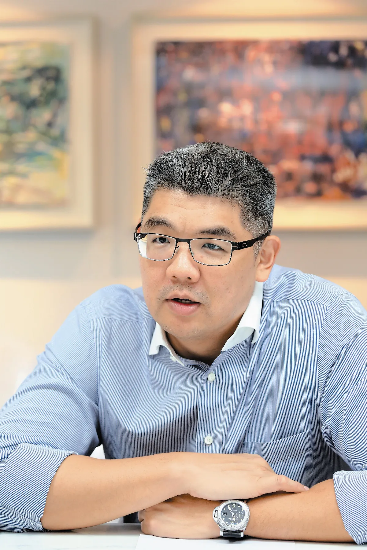 台北市長候選人連勝文 幫助社會底層 講再多 不如實在地做