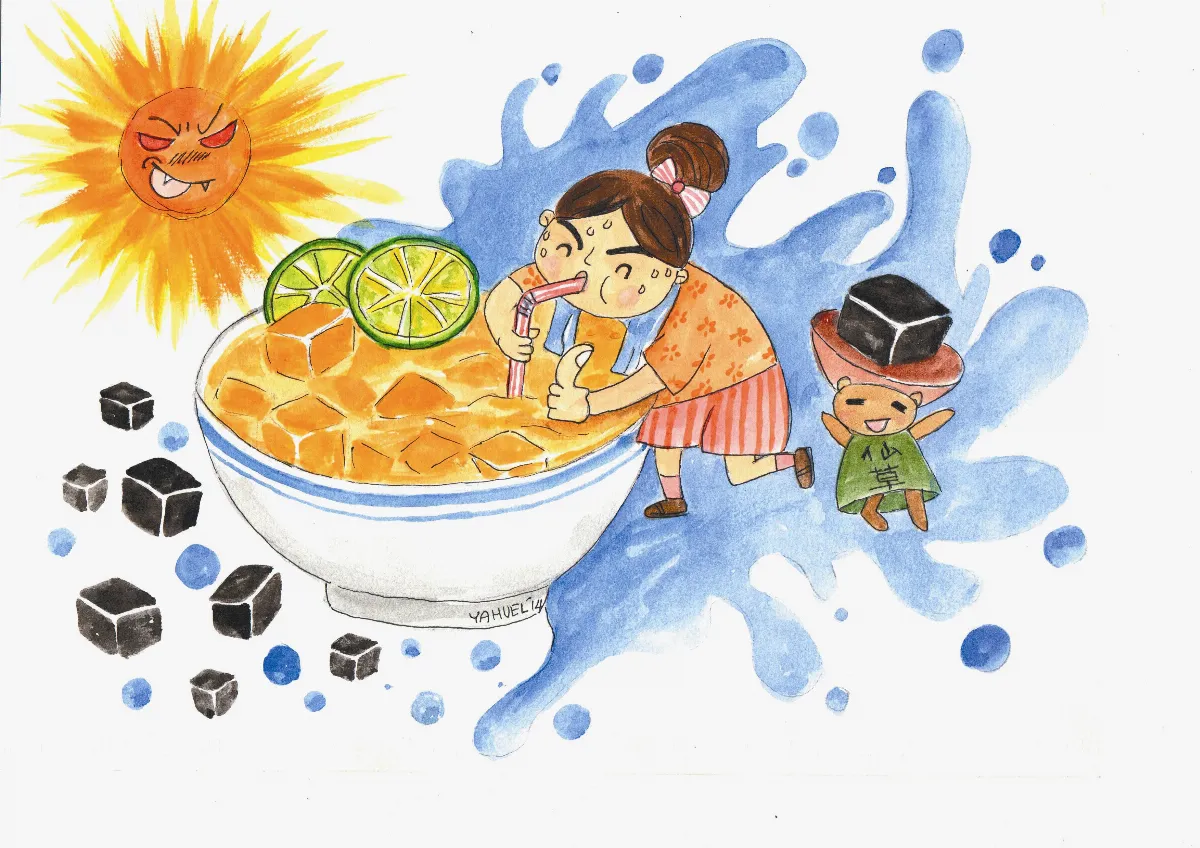 健康兒童 愛玉仙草   美味又消暑