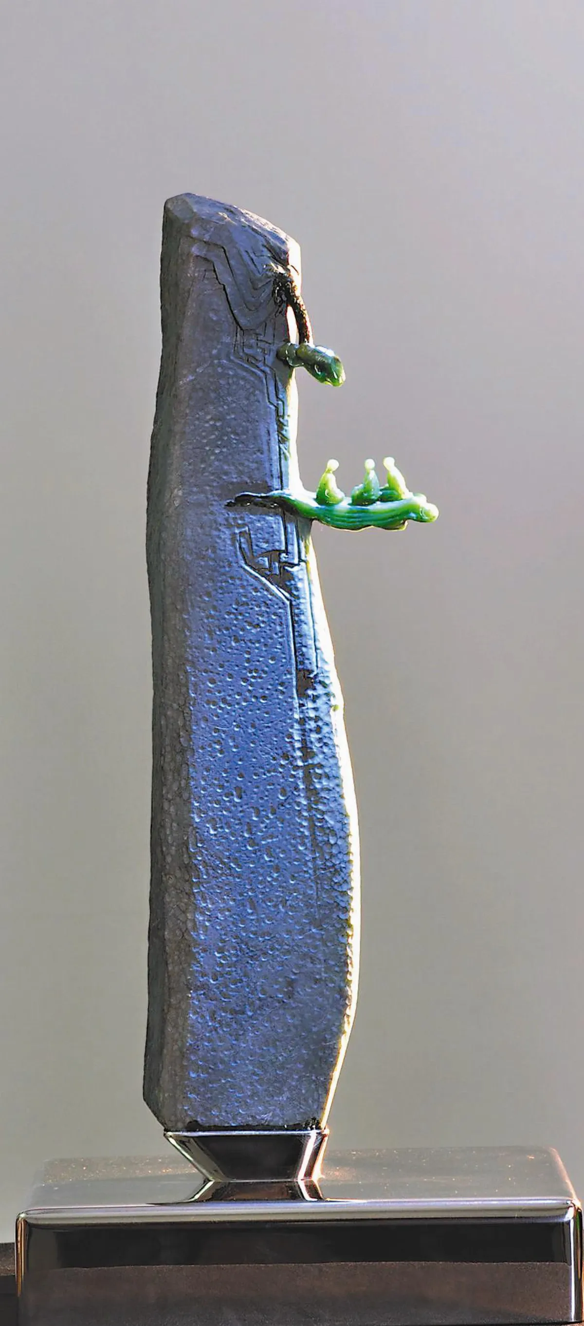 【高敬維‧玉石雕刻展】     雲頂之光