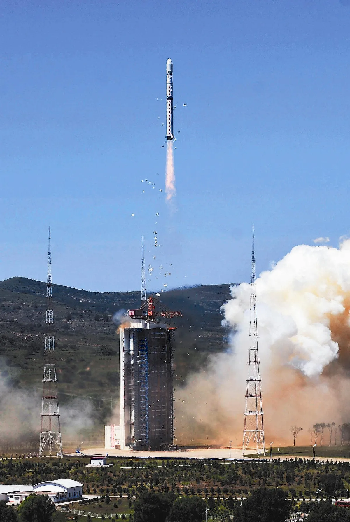 陸高分二號衛星 成功發射