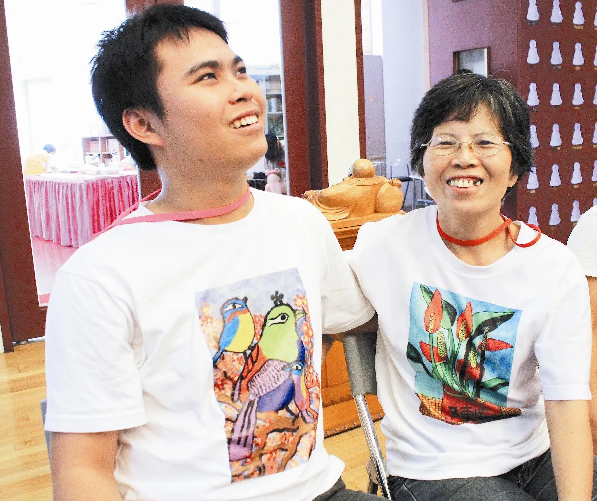 身心障礙藝術家 金蓮淨苑開展