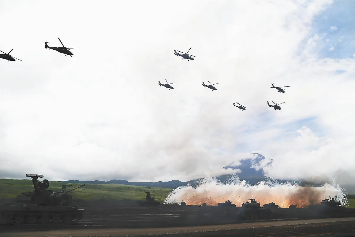 日最大規模軍演 陸媒關切