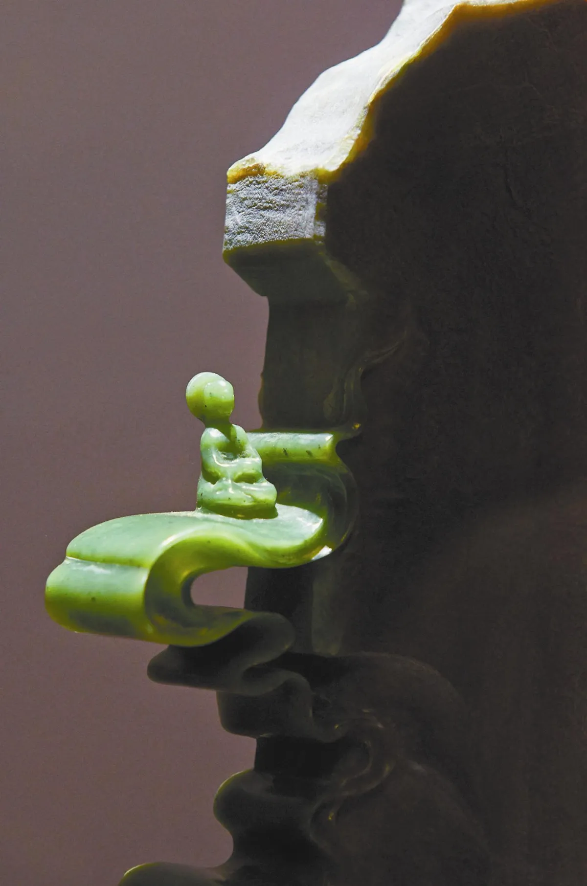 【高敬維‧玉石雕刻展】 乘願觀音