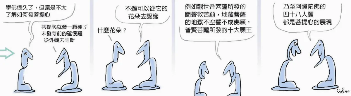 參禪參纏 菩提心花