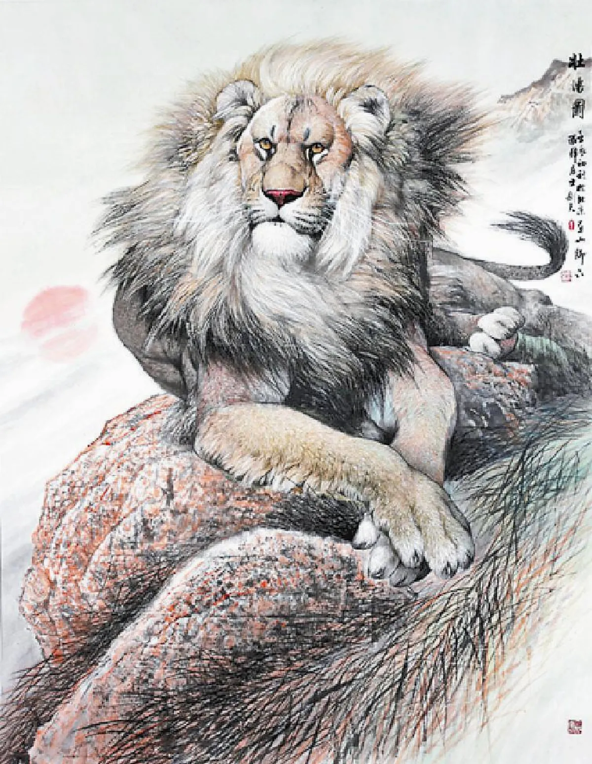 獅子王季則夫  台灣首次個展