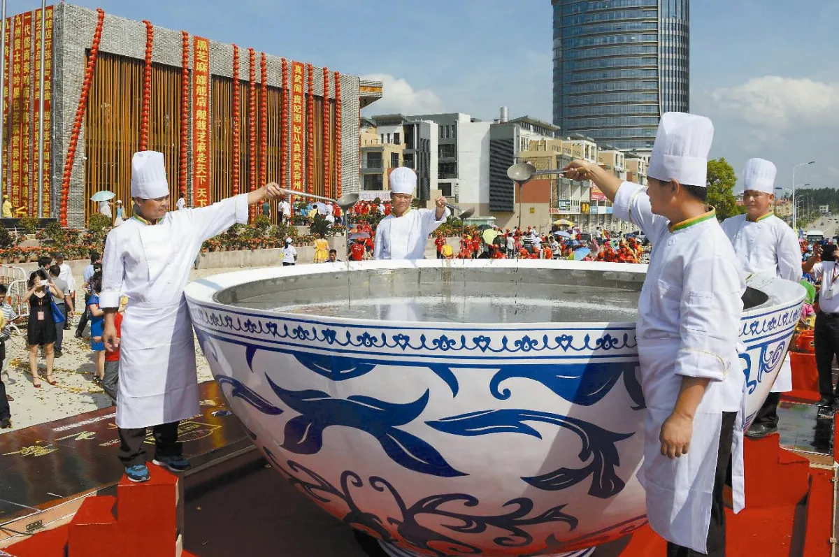 世界最大碗黑芝麻糊