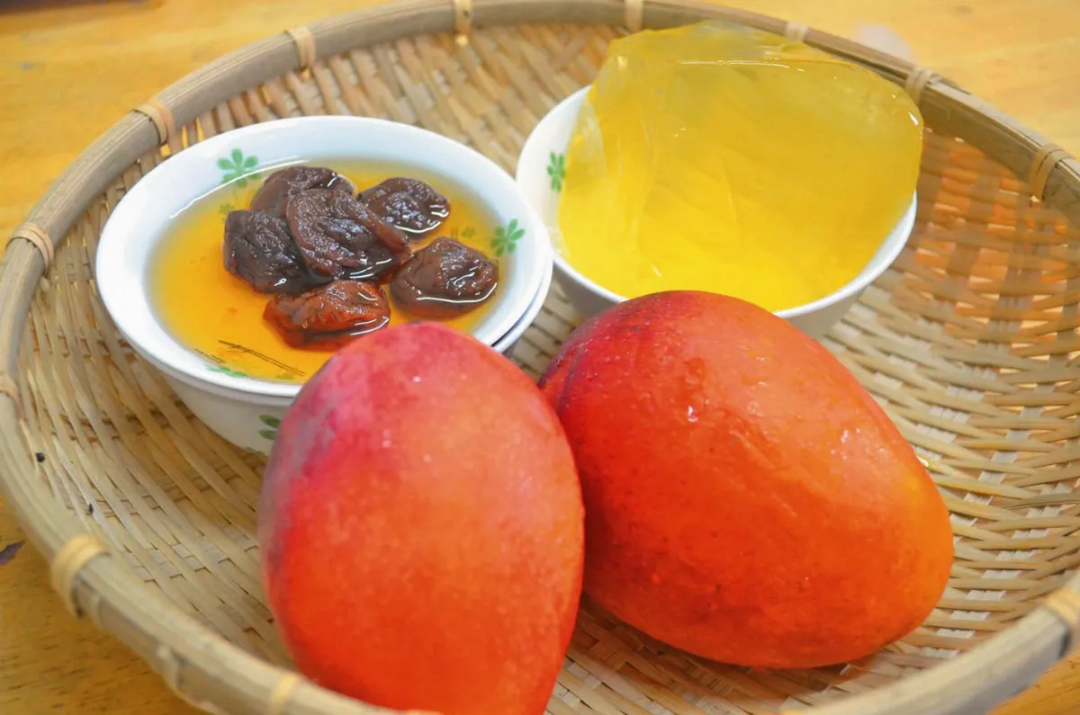 甜蜜的滋味 愛芒紫蘇甜湯