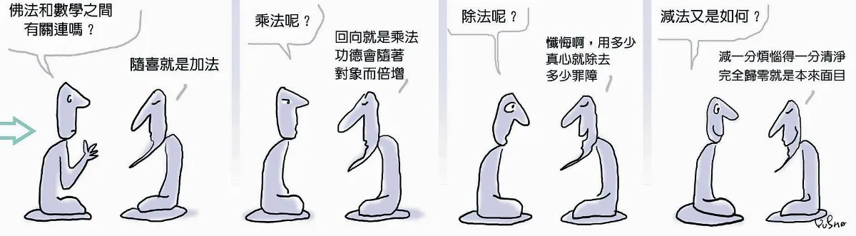 參禪參纏 佛法和數學