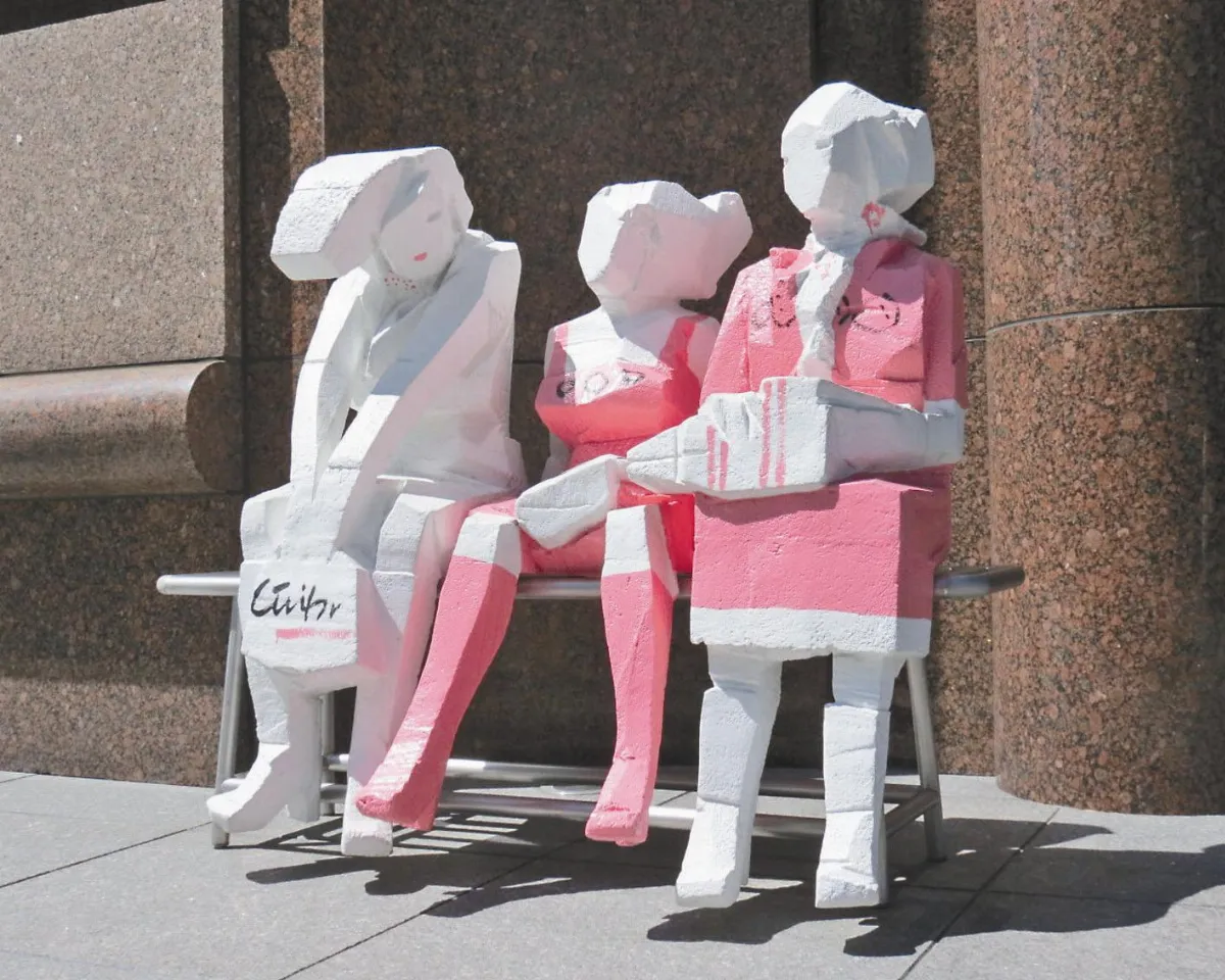 轉角遇見朱銘 人間百態說故事